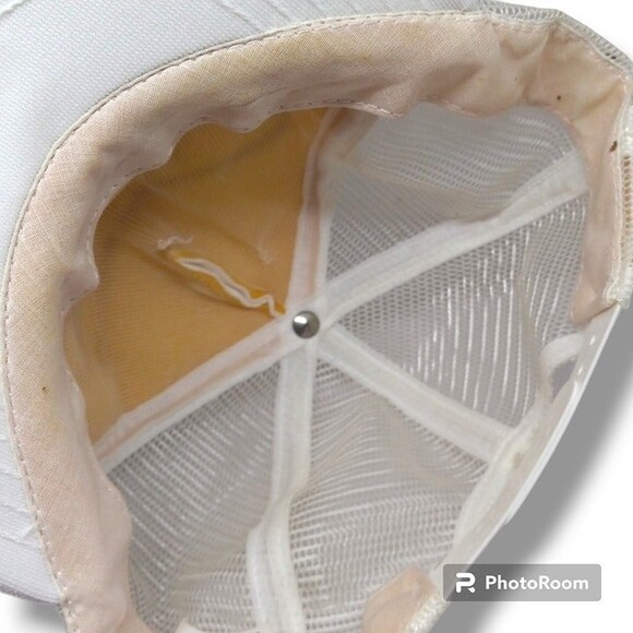 Vintage Darrell Waltrip #17 Tide Racing Puff Print Snapback Hat-Mesh-USA Made-80 - Picture 9 of 9